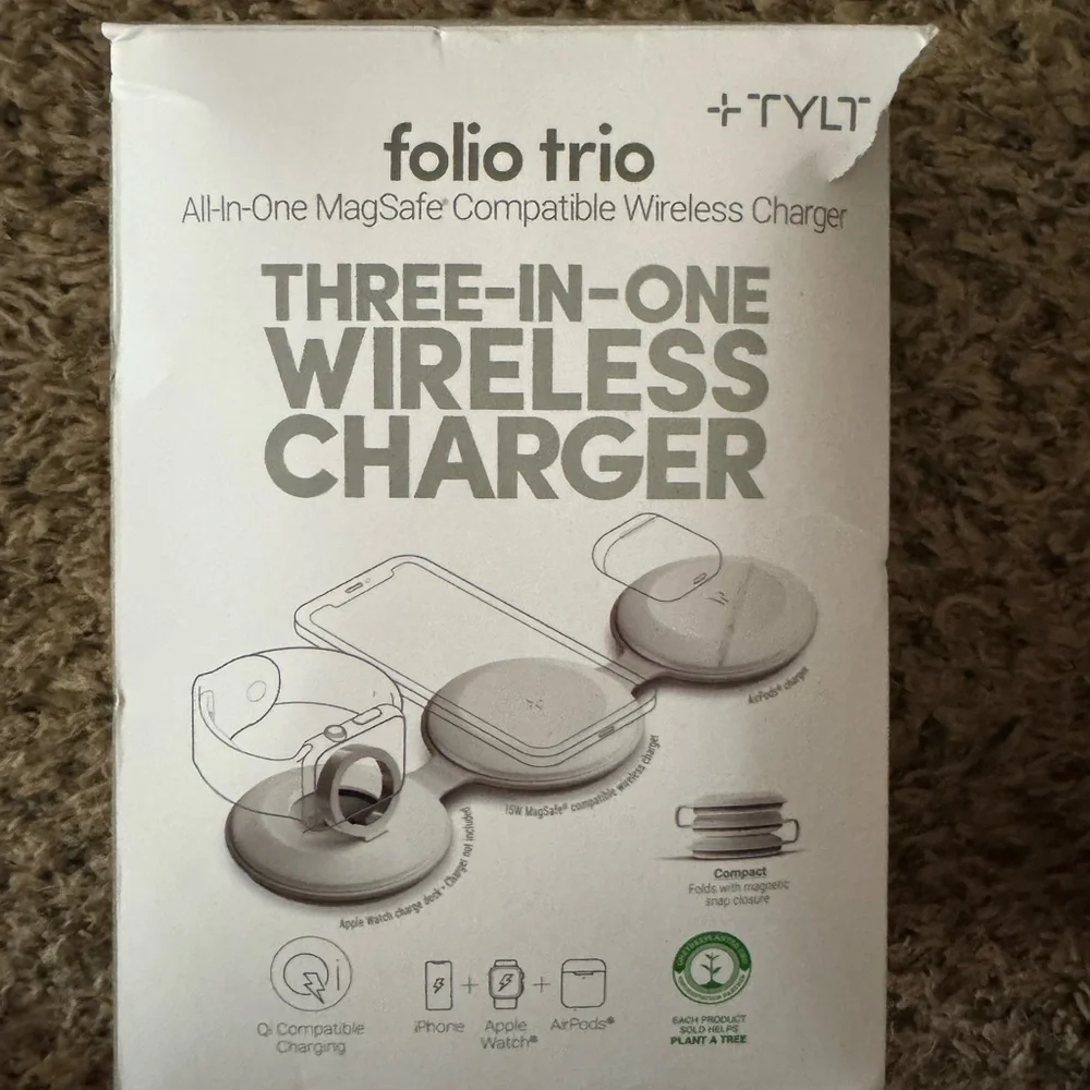 TYLT Folio Trio Wireless Charger